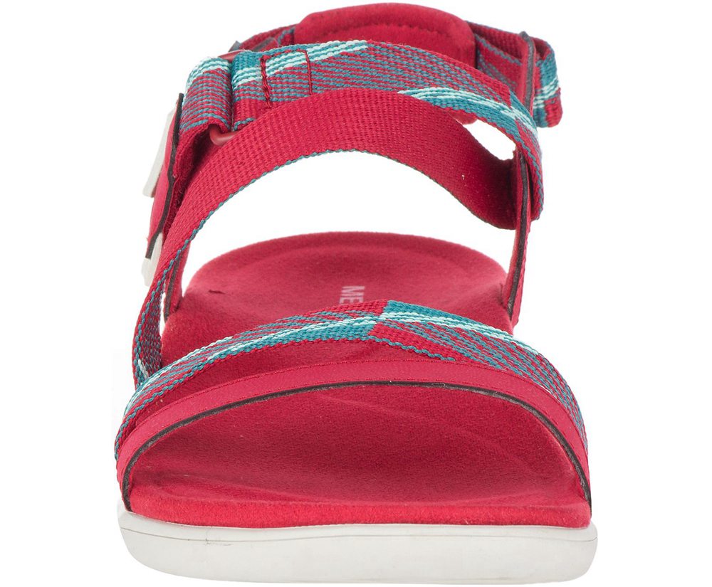 Merrell Sandaler Dame - District Mendi Backstrap - Rød - PLS571942